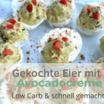 Gefüllte Eier mit Avocado – cremig, gesund & ohne Milchprodukte Gefüllte Eier mit Avocadocreme