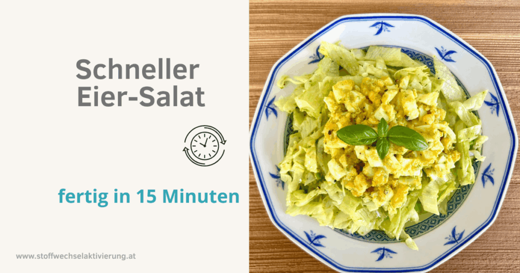 Cremiger Eiersalat ohne Mayo