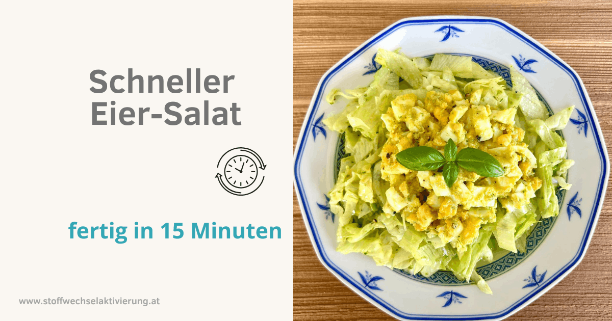 Cremiger Eiersalat ohne Mayo