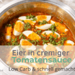 Indische Tomatensauce mit Eiern – einfaches, gesundes Rezept (Low Carb) Indische-Tomatensosse-mit-Eiern