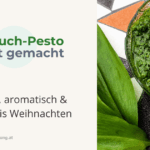 Bärlauchpesto selbstgemacht einfach, aromatisch & haltbar bis Weihnachten