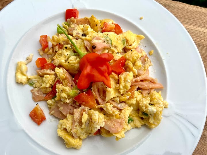 Eierspeise mit Lachs