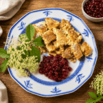 Holunderblüten-Kaiserschmarren Low Carb | Keto | glutenfrei Holunderblüten-Kaiserschmarren Low Carb | Keto | glutenfrei