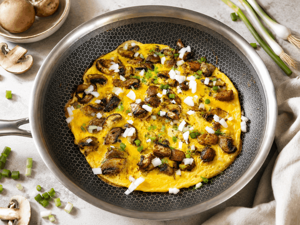 Champignon-Frittata – schnell, einfach und immer anders