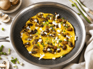 Champignon-Frittata – schnell, einfach und immer anders