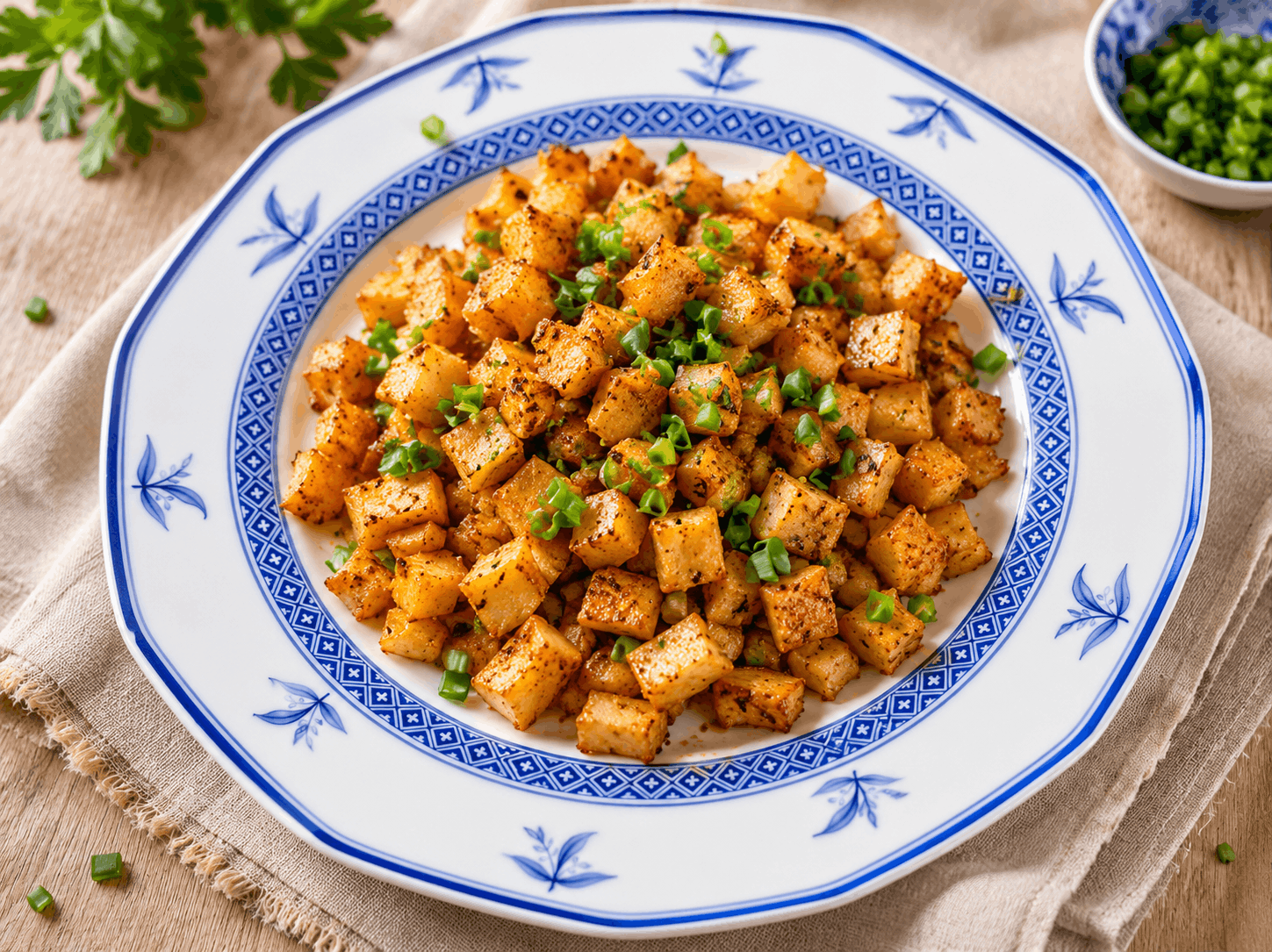 Falsche Bratkartoffeln – die Low-Carb-Alternative aus Sellerie