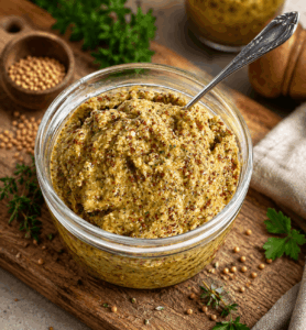 Kräutersenf selbstgemacht – einfach, aromatisch & ohne Zusatzstoffe