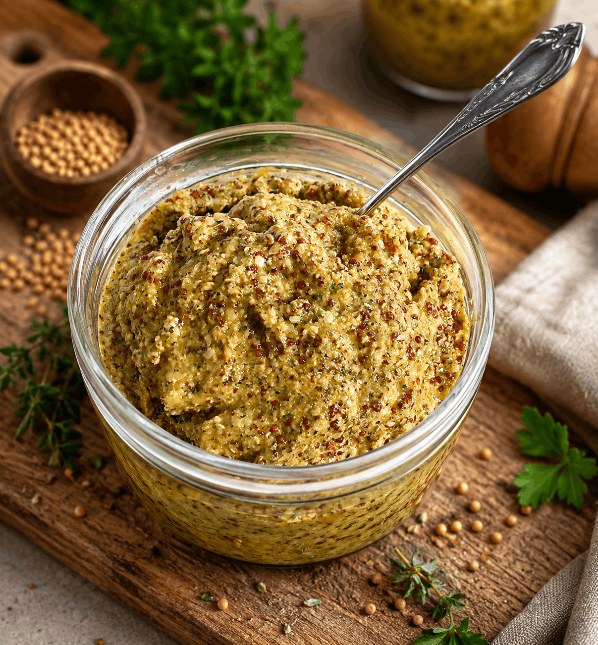 Kräutersenf selbstgemacht – einfach, aromatisch & ohne Zusatzstoffe