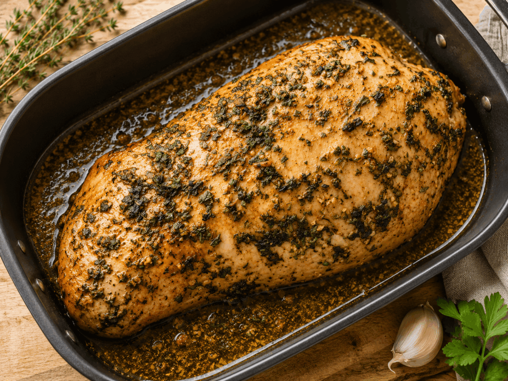 Putenfilet Niedertemperatur – saftig, einfach & ideal für Meal Prep