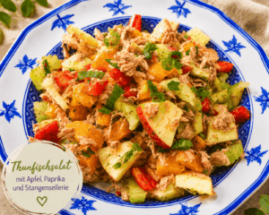 Thunfischsalat fruchtig & frisch – perfekt für warme Tage
