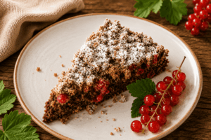 Johannisbeer-Streuselkuchen – Low Carb & ohne Zucker