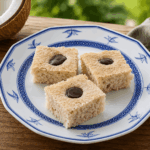 Kokoskuchen mit Schokodrops – saftig, luftig und ohne Zucker Kokoskuchen mit Schokodrops – saftig, luftig und ohne Zucker