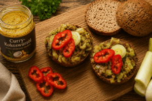 Lauch-Mandel-Aufstrich – cremig, aromatisch & in 10 Minuten fertig