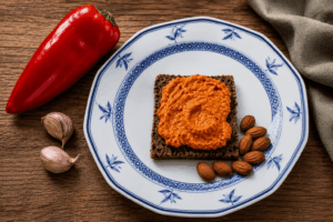 Paprika-Mandel-Aufstrich – cremig, aromatisch und blitzschnell